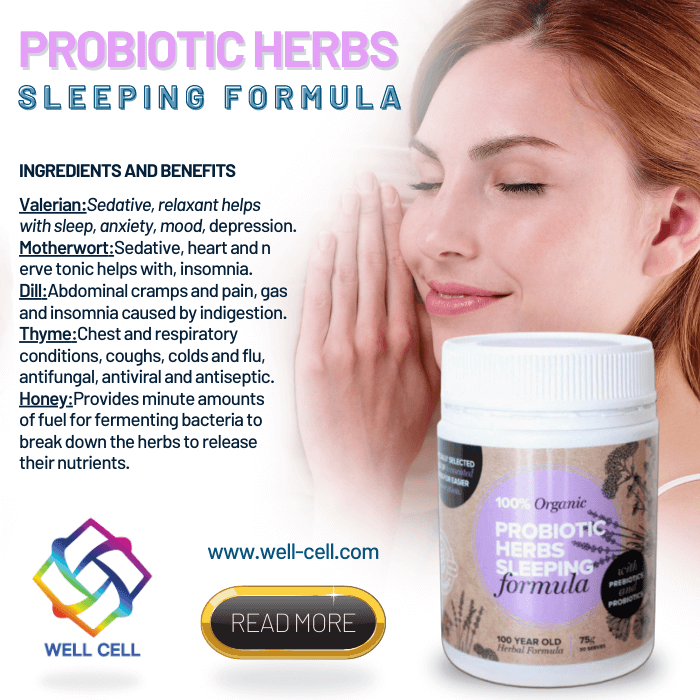 Well Cell - NuFerm Probiotic Herbs Sleeping Formula