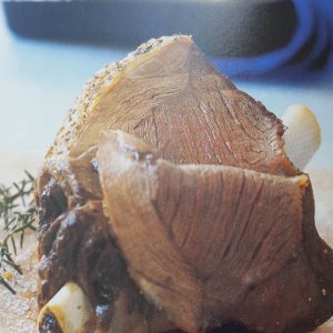 Roast Leg of Lamb with Rosemary & Garlic