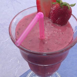 Strawberry-Soy Smoothie
