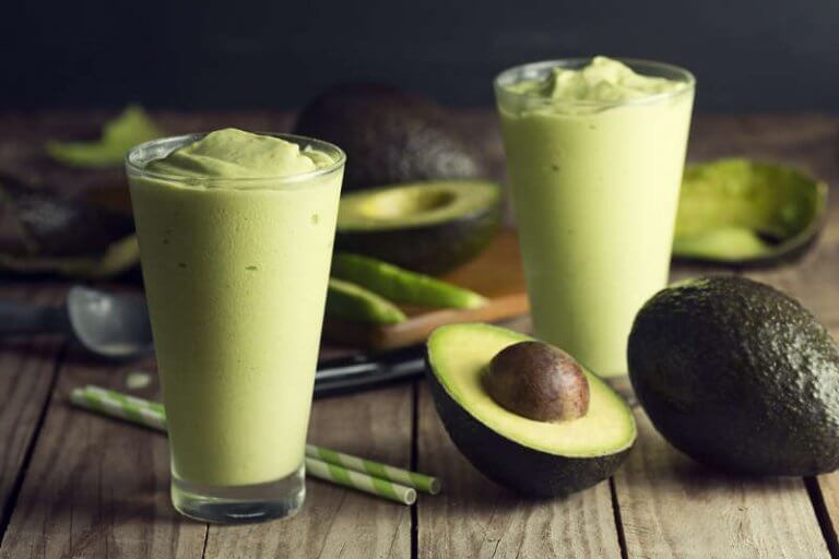 avocado banana smoothie