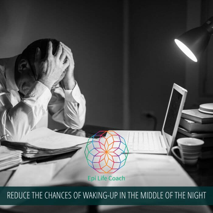 man suffering of insomnia