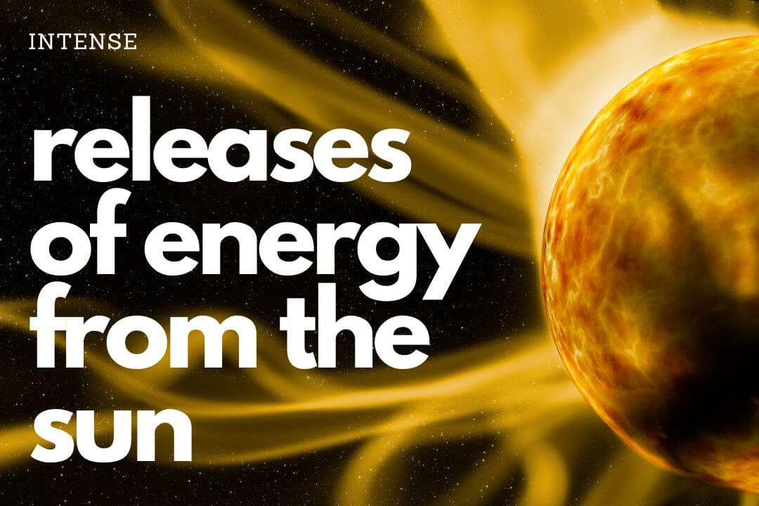 Solar flares, powerful bursts of radiation emanating from the sun